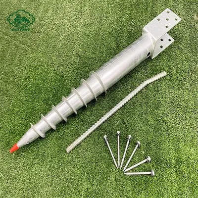 Bespaar tijd. Geen grondschroeven meer graven